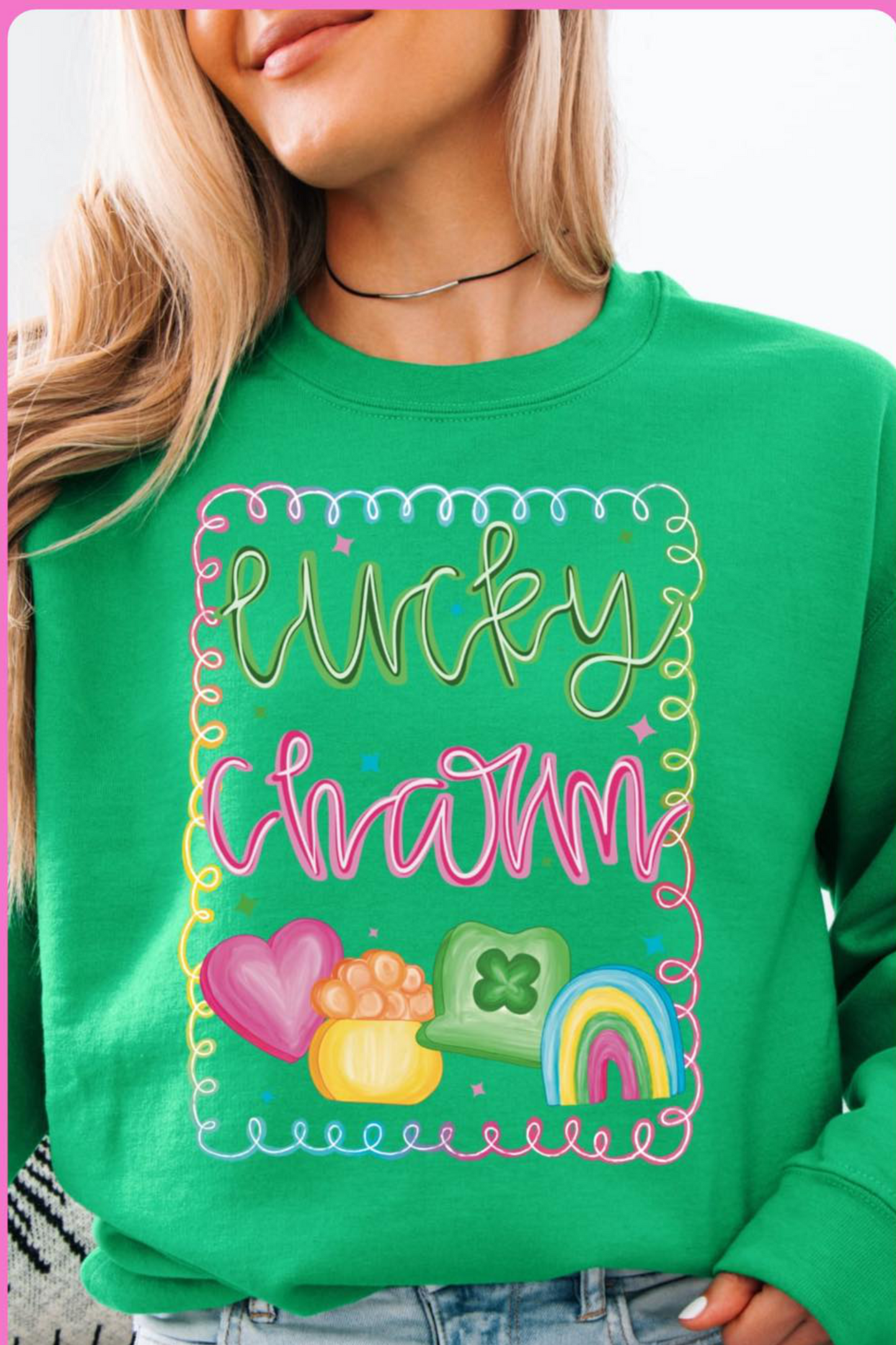 LUCKY CHARM-XL SWEATSHIRT
