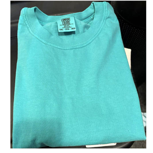 PLAIN- 3X SHORT SLEEVE