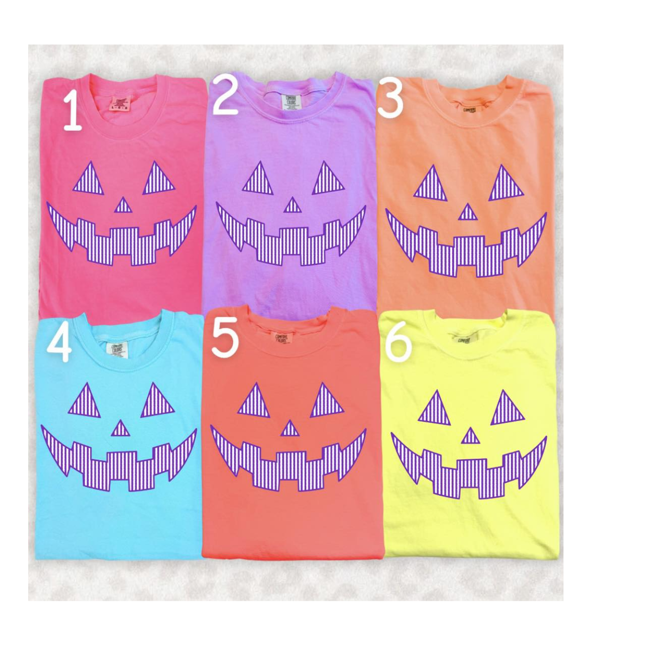 PUMPKIN FACE- L SHORT SLEEVE