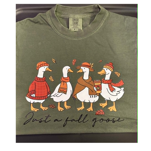 FALL GOOSE- S SHORT SLEEVE